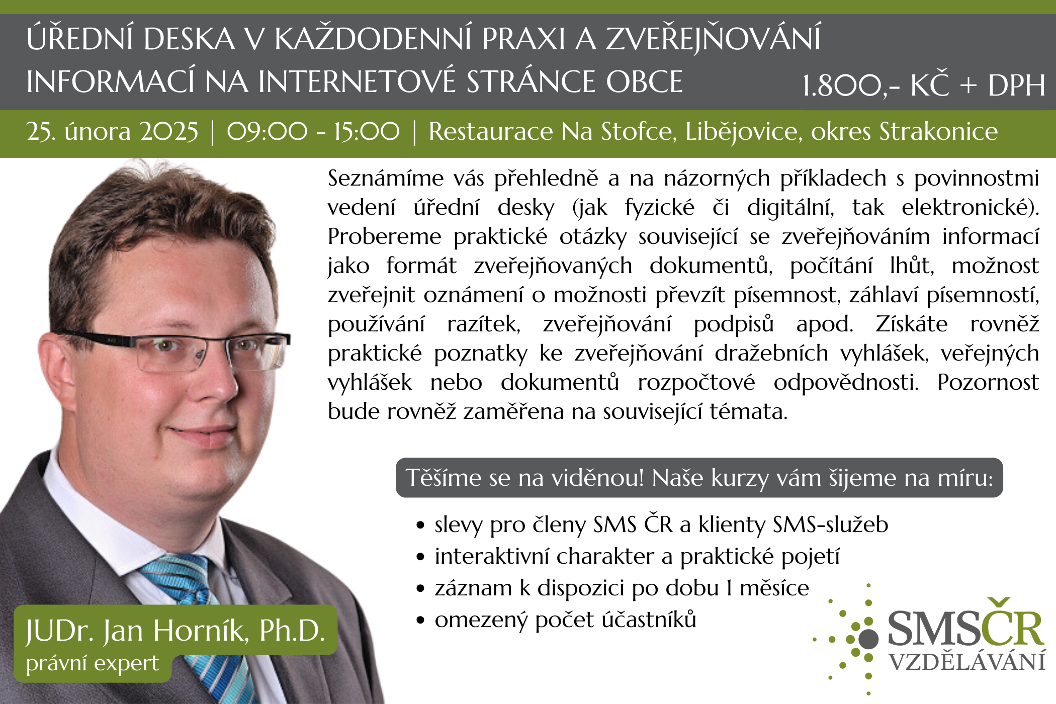 Úřední deska v každodenní praxi_Libějovice_únor 2025